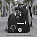 Juego de 2 piezas: Mochila y riñonera con estampado de músicos Oxford - Quierox - Tienda Online