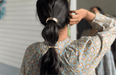 Juego de 2 - Puños para el cabello individuales y dobles en dorado brillante - Quierox - Tienda Online