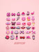 Juego de 20 adornos rosas para zapatos de San Valentín, ideales para zuecos - Quierox - Tienda Online