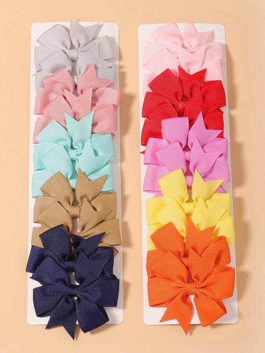 Juego de 20 piezas/1 paquete de pinzas para el cabello estampadas - Quierox - Tienda Online