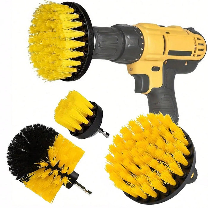 Juego de 3 cepillos para taladro, kit de herramientas de limpieza Power Scrubber Wash - Quierox - Tienda Online