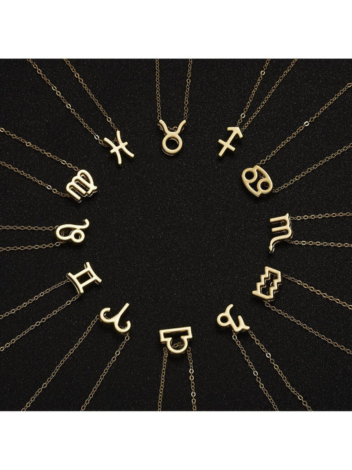 Juego de 3 colgantes con letras y símbolo de cáncer para mujer - Quierox - Tienda Online