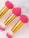 Juego de 3 esponjas de maquillaje multifuncionales de doble cabezal con mango - Quierox - Tienda Online