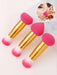 Juego de 3 esponjas de maquillaje multifuncionales de doble cabezal con mango - Quierox - Tienda Online