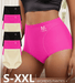 Juego de 3 Piezas de Bragas para Mujer con Cintura Alta y Compresión en colores aleatorios - Quierox - Tienda Online