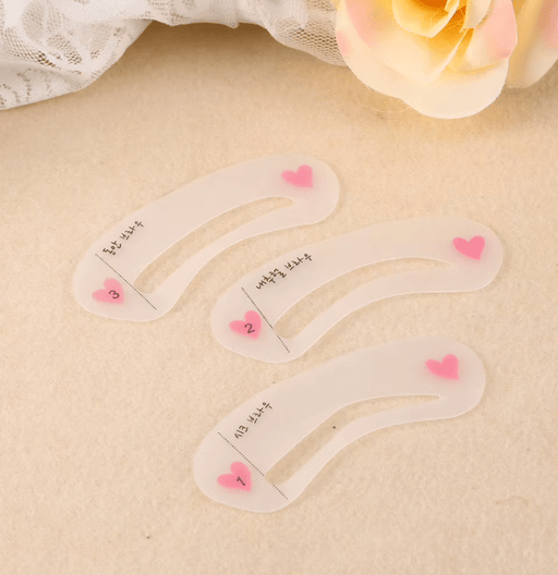 Juego de 3 uds. De guía de dibujo para cejas - Quierox - Tienda Online