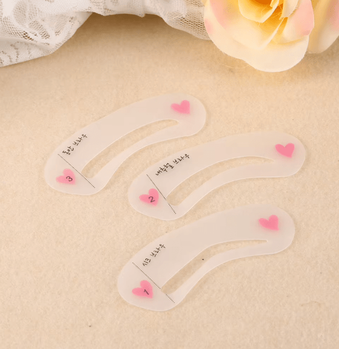 Juego de 3 uds. De guía de dibujo para cejas - Quierox - Tienda Online