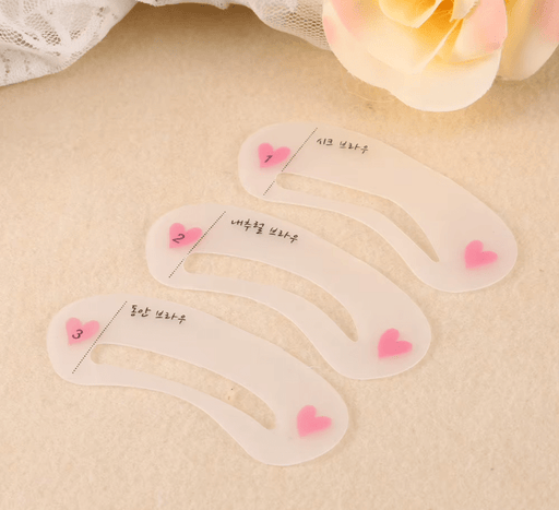 Juego de 3 uds. De guía de dibujo para cejas - Quierox - Tienda Online