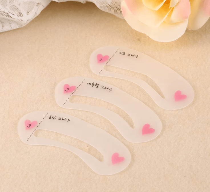 Juego de 3 uds. De guía de dibujo para cejas - Quierox - Tienda Online