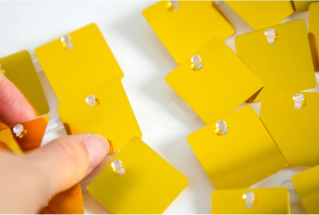 Juego de 36 paneles de fondo de pared de lentejuelas doradas brillantes - Quierox - Tienda Online