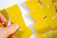 Juego de 36 paneles de fondo de pared de lentejuelas doradas brillantes - Quierox - Tienda Online