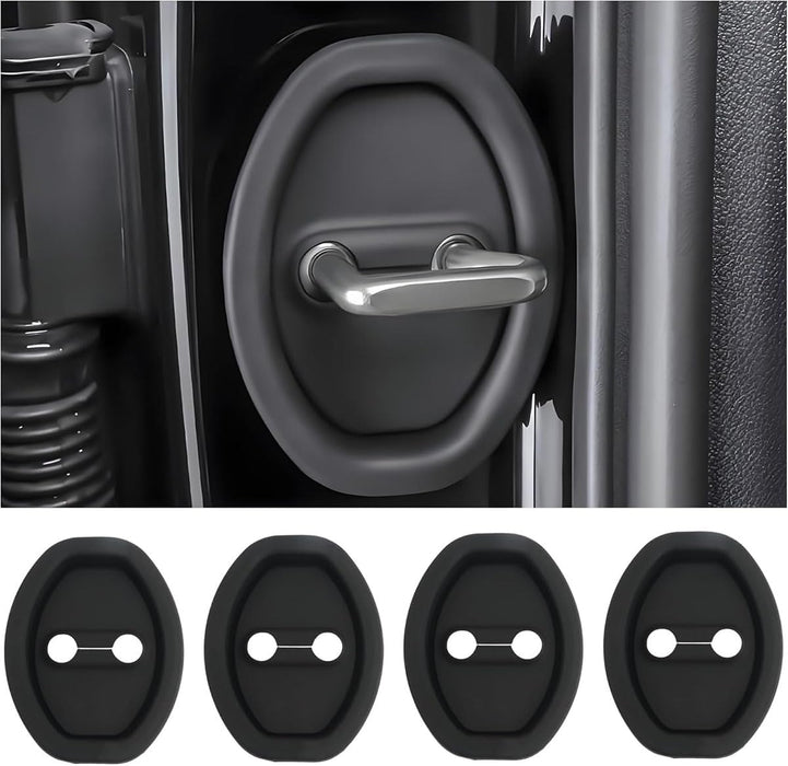 Juego de 4 almohadillas de silicona para puertas de coche para reducir el ruido - Quierox - Tienda Online