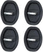 Juego de 4 almohadillas de silicona para puertas de coche para reducir el ruido - Quierox - Tienda Online