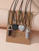 Juego de 4 Collares para Parejas con Piedra del Amor - Quierox - Tienda Online