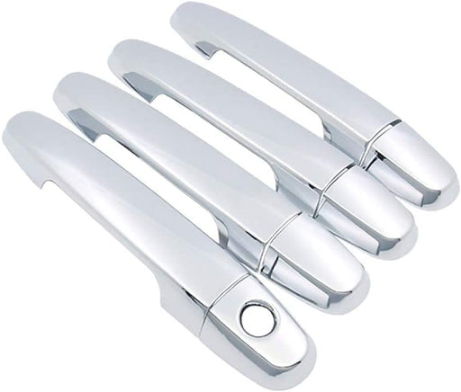 Juego de 4 Cubiertas Cromadas para Manijas de Puerta para vehiculo - Quierox - Tienda Online