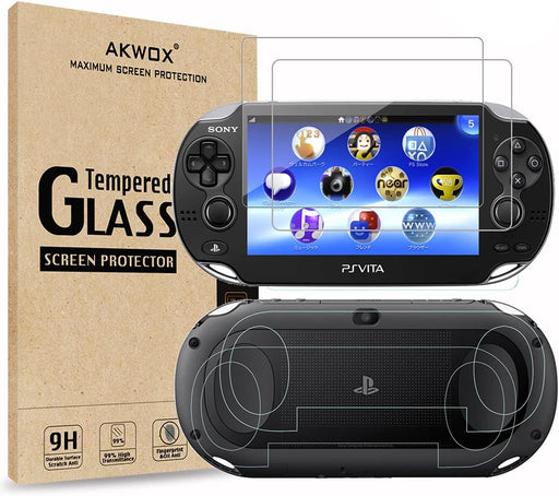 Juego de 4 protectores de visualización para Sony PlayStation Vita 1000 - Quierox - Tienda Online