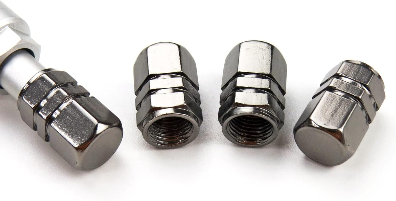 Juego de 4 tapones de válvula de neumático para coche - Quierox - Tienda Online