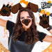 Juego de 5 accesorios de disfraz de perro marrón - Quierox - Tienda Online