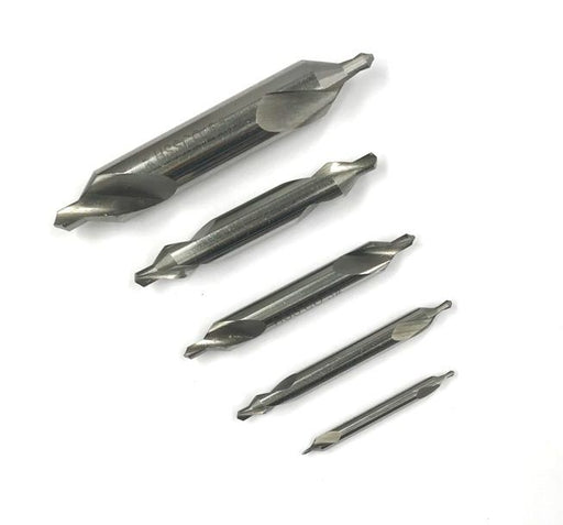 JUEGO DE 5 BROCAS CENTRALES M42 DE 60 GRADOS CON ALTA CALIDAD Y 8 % DE COBALTO, N.º 1 - N.º 5 (5000 - 3011) - Quierox - Tienda Online