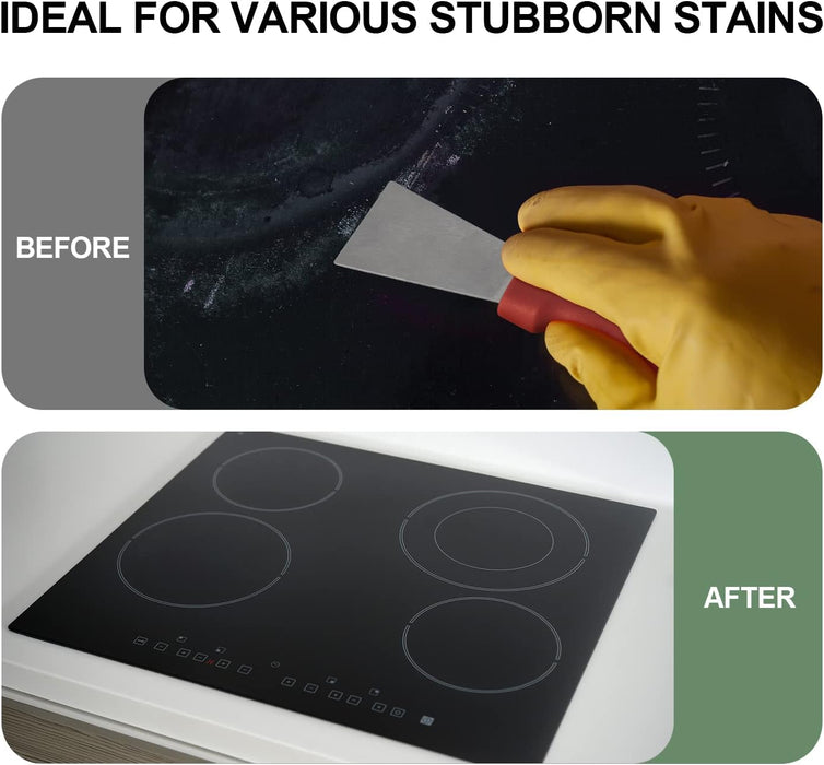 Juego de 5 cepillos de alambre para limpieza con espátula de masilla - Quierox - Tienda Online