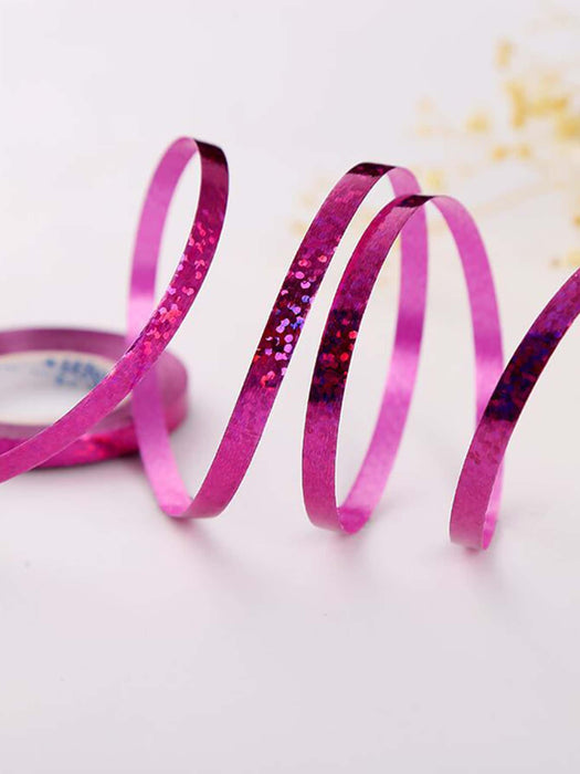 Juego de 5 cintas de plástico para globos, cuerda holográfica para atar globos, para fiestas - Quierox - Tienda Online