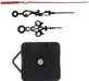 Juego de 5 mecanismos de reloj de pared de cuarzo para bricolaje en casa, con manecillas - Quierox - Tienda Online