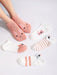 Juego de 5 pares de calcetines cortos de punto con estampado de orejas de gato - Quierox - Tienda Online