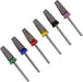 Juego de 6 brocas de acero de tungsteno de alta resistencia para uñas de gel acrílico - Quierox - Tienda Online