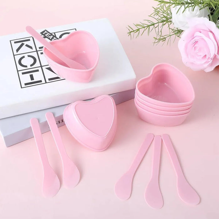 Juego De 6 Cuencos Faciales Rosa Lloussak Para Mascarillas Rosa - Quierox - Tienda Online