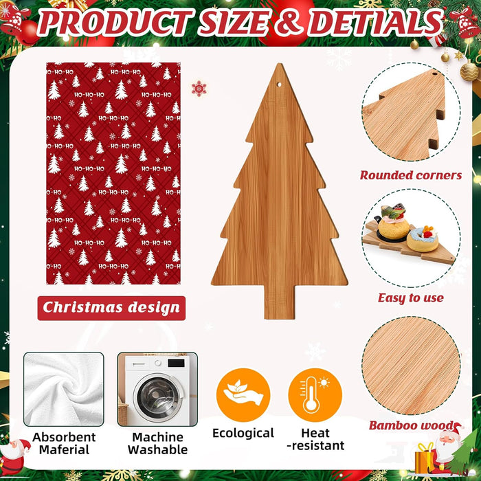 Juego de 6 tablas de cortar de Navidad de LemonRoad - Quierox - Tienda Online