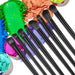 Juego de 8 brochas de maquillaje de ojos - Quierox - Tienda Online