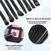 Juego de 8 brochas de maquillaje de ojos - Quierox - Tienda Online
