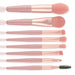Juego de 8 brochas de maquillaje, portátil, agradable a la piel - Quierox - Tienda Online