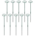 Juego de 8 estacas de soporte para plantas de interior y exterior, ideales para jardín y flores. - Quierox - Tienda Online