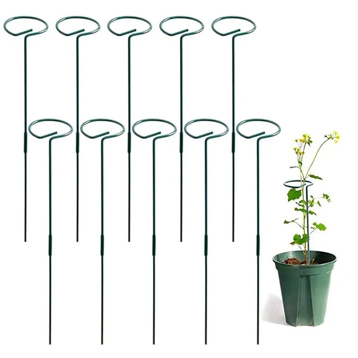 Juego de 8 estacas de soporte para plantas de interior y exterior, ideales para jardín y flores. - Quierox - Tienda Online