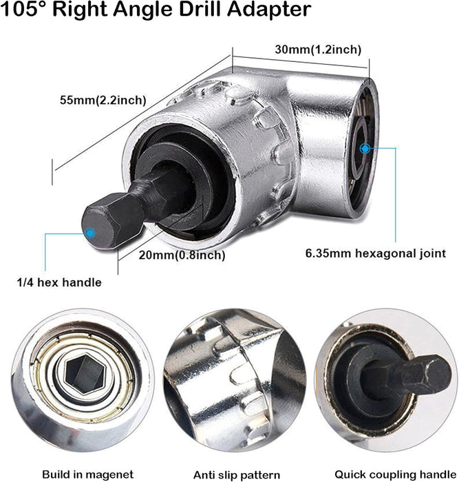 Juego de 8 extensiones para brocas - Quierox - Tienda Online