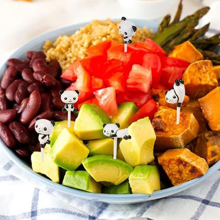 Juego de 8 piezas de palillos Bento divertidos - Quierox - Tienda Online