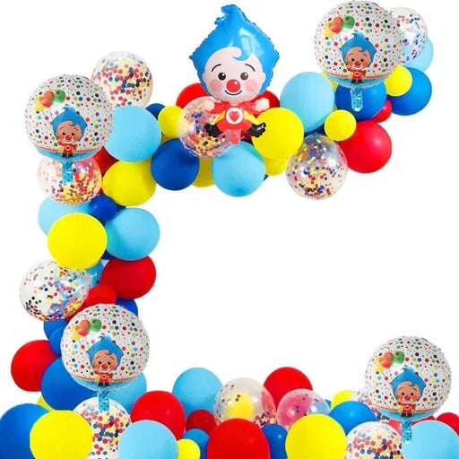 Juego de 98 globos de látex con forma de arco de payaso - Quierox - Tienda Online