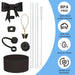 Juego de accesorios para vasos, 9 Uds., incluye tapón a prueba de derrames, cadena con dije de lazo de paja, cubierta de paja - Quierox - Tienda Online