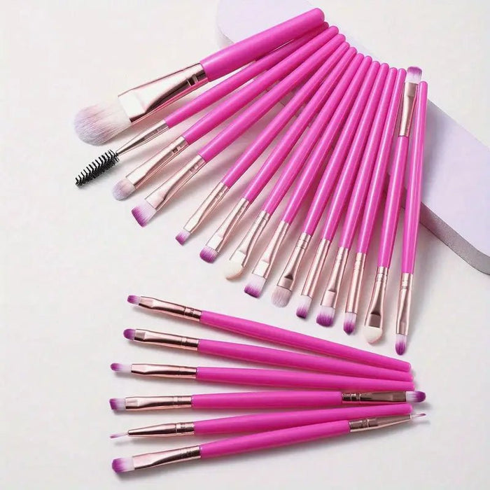 Juego De Brochas De Maquillaje De 20 Piezas, Brocha De Base Sintética - Quierox - Tienda Online