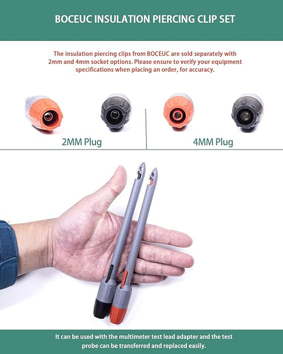 Juego de clips perforadores para aislamiento - Quierox - Tienda Online