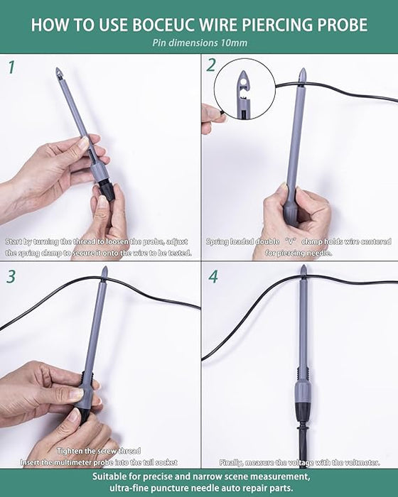 Juego de clips perforadores para aislamiento - Quierox - Tienda Online