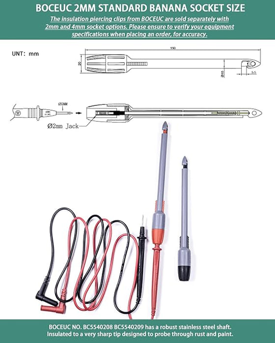 Juego de clips perforadores para aislamiento - Quierox - Tienda Online