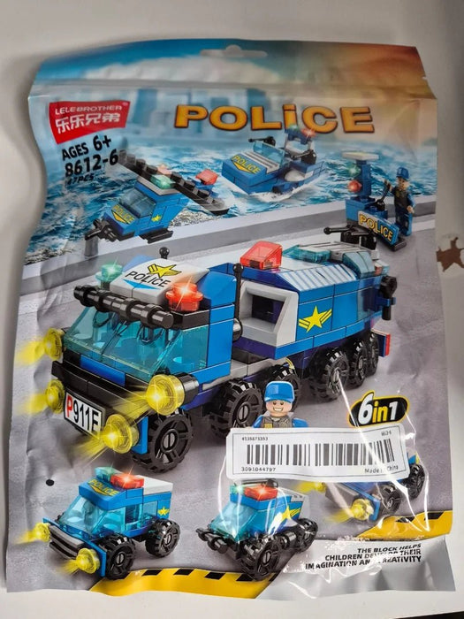 Juego de construcción de minitransporte urbano 6 en 1 para niños de 147 piezas - Quierox - Tienda Online