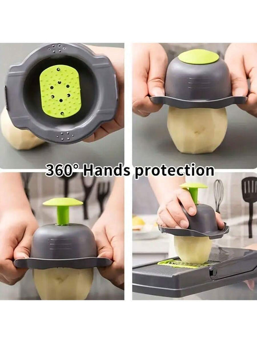 Juego De Cortador De Verduras De 16 Piezas - Quierox - Tienda Online