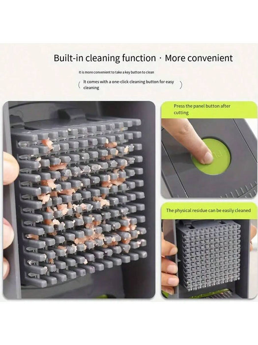 Juego De Cortador De Verduras De 16 Piezas - Quierox - Tienda Online