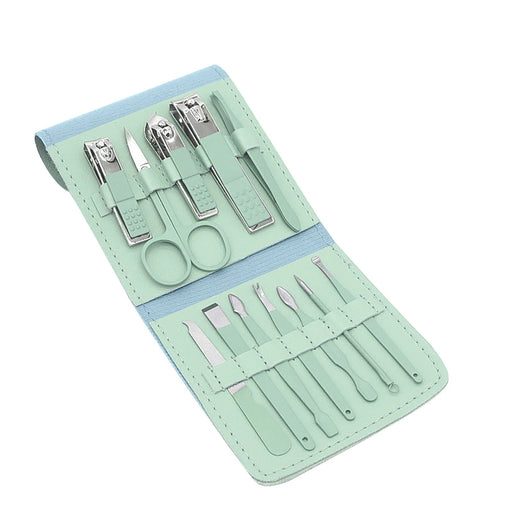 Juego de cortaúñas para manicura, 12 piezas - Quierox - Tienda Online