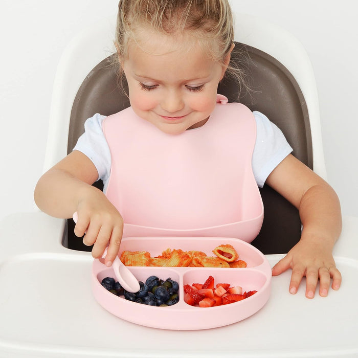 Juego de cucharas de silicona PrimaStella para bebés y niños pequeños - Quierox - Tienda Online