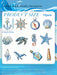 Juego de decoración playera de madera de 12pcs, temática del océano azul - Quierox - Tienda Online