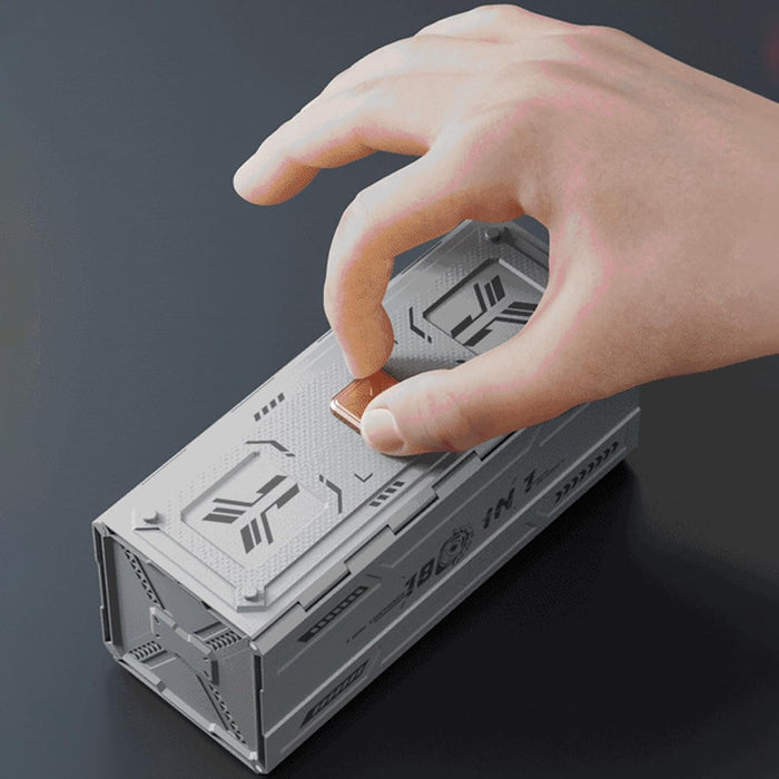 Juego de destornilladores 180 en 1 con caja de almacenamiento magnética - Quierox - Tienda Online